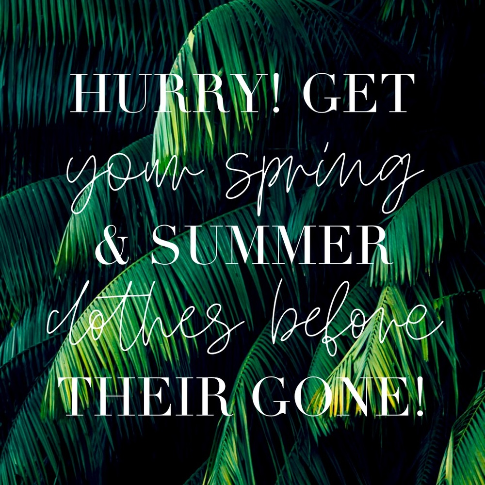 .Stop by my closet for great deals!